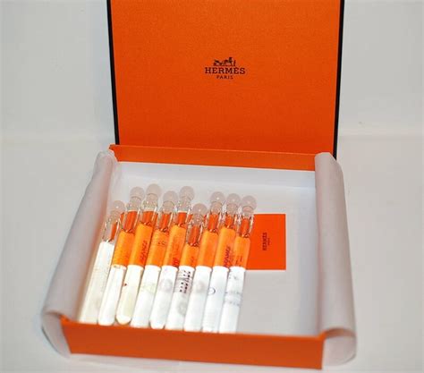 hermes perfume sampler